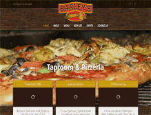 Tablet Screenshot of barleystaproomspindale.com